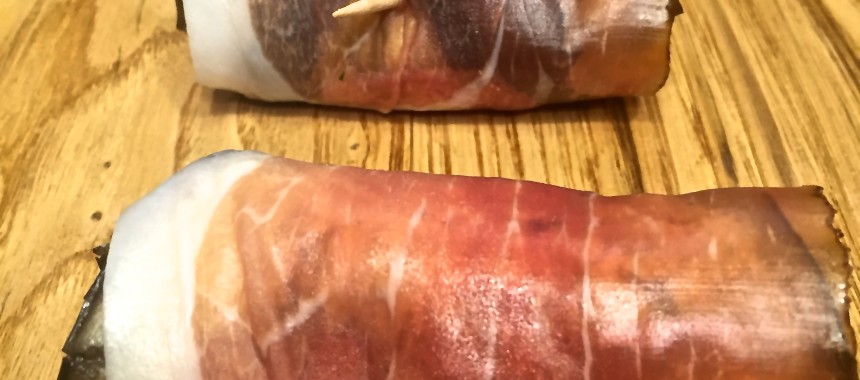Aubergines Rolls with Smoked Ham or Involtini di Melanzane e Speck